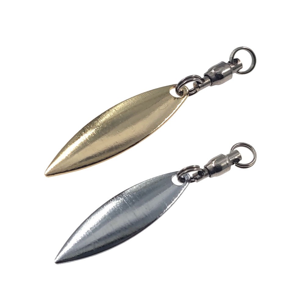 Fishing Lure Buzzbait - 10 stücke Willowleaf Klingen Spinner Köder