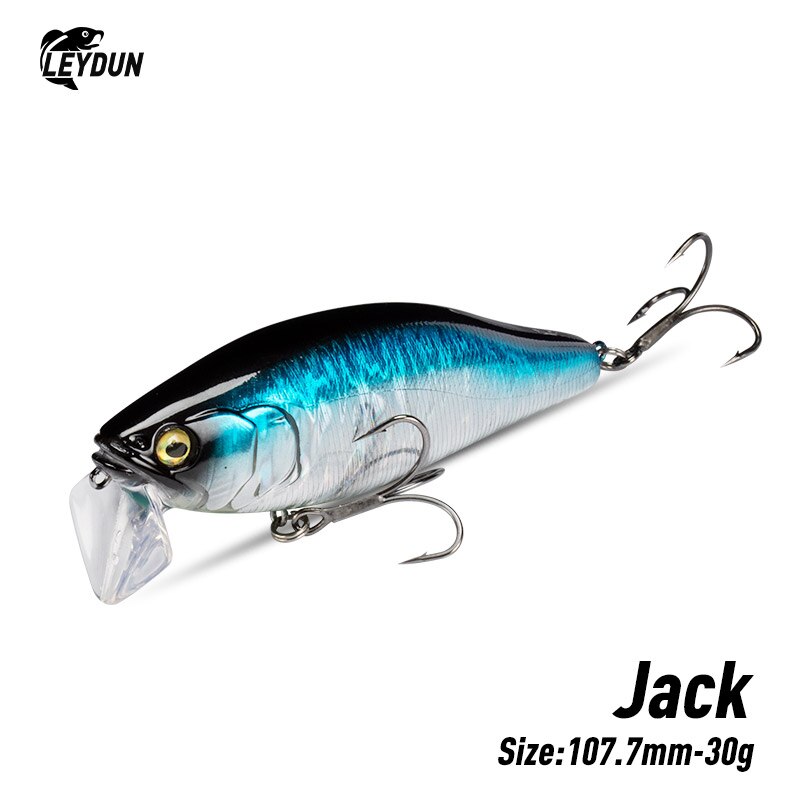 Fishing Lure Swimbait - I-JACK Minnow Angelköder, 107,7 mm, 30