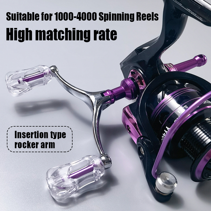 Daiwa Reel Bg - Angelrolle 1000-4000 Ersatzgriff Schwingarm-Balancegriff, Aluminiumlegierung Faltbar,