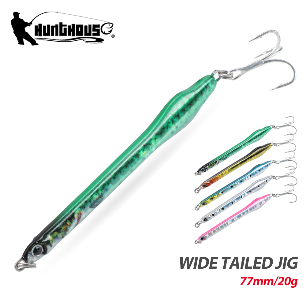 Fishing Lure Buzzbait - Hunthouse Metall-Jig-Angelköder, 77 mm/20 g, Salzwasser,