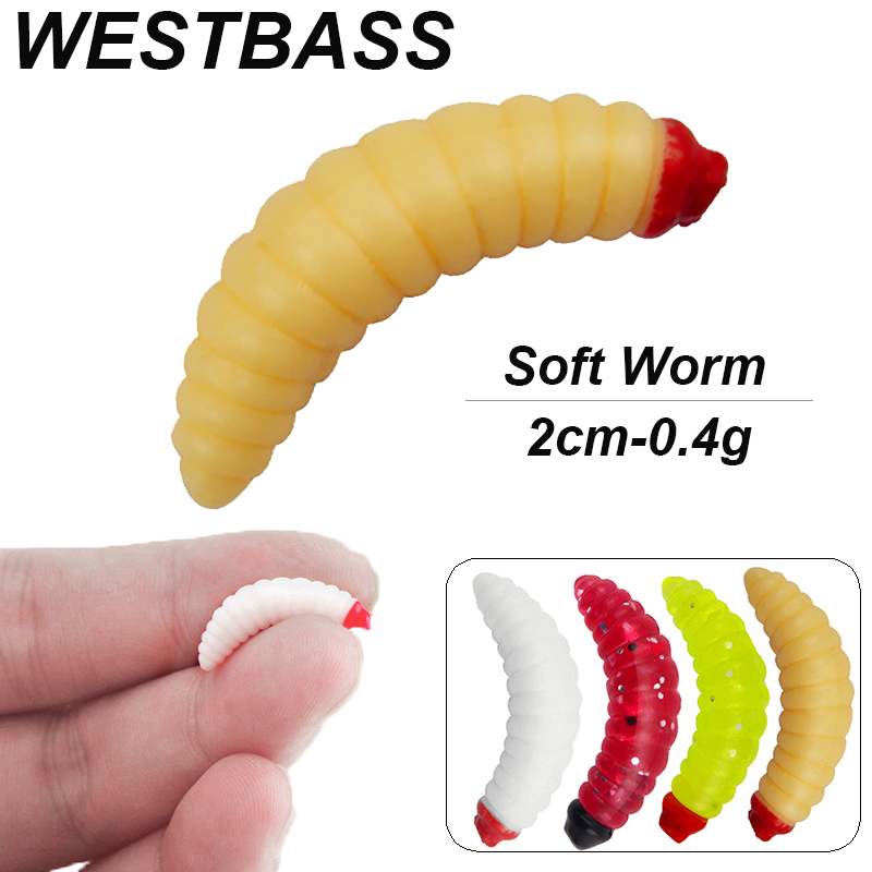 WESTBASS 20/50PCS Weiche Larve – Fishing Lure Soft Plastic Bewertung und Preis
