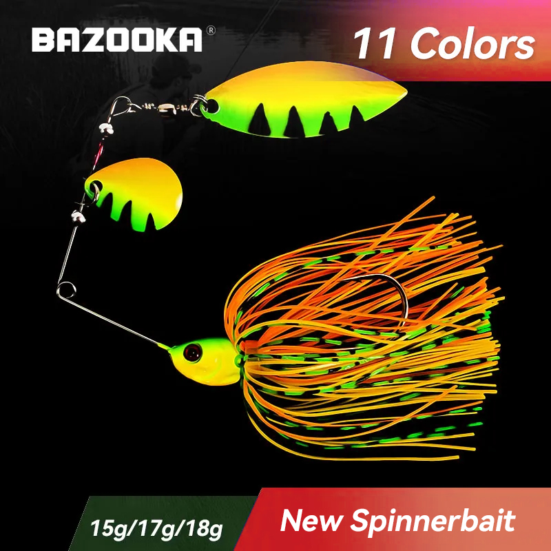 Bazooka 15g 18g Spinnerbait An – Fishing Lure Spoon Bewertung und Preis