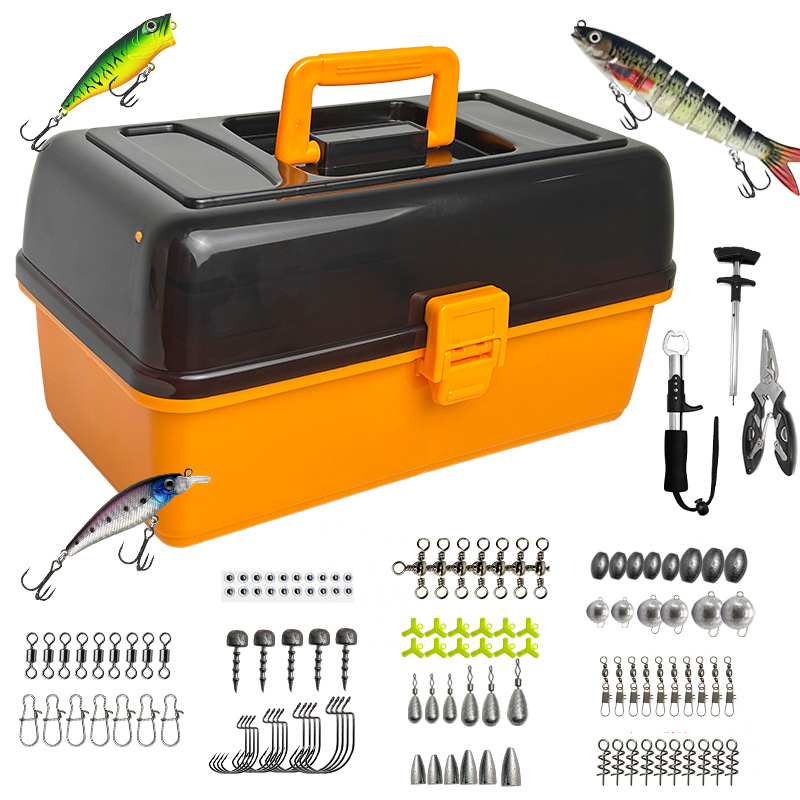Großes Vierschichtiges Outdoor – Fishing Lure Accessories Bewertung und Preis