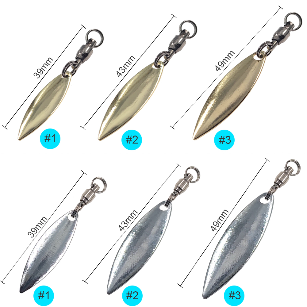 10 stücke Willowleaf Klingen S – Fishing Lure Buzzbait Bewertung und Preis