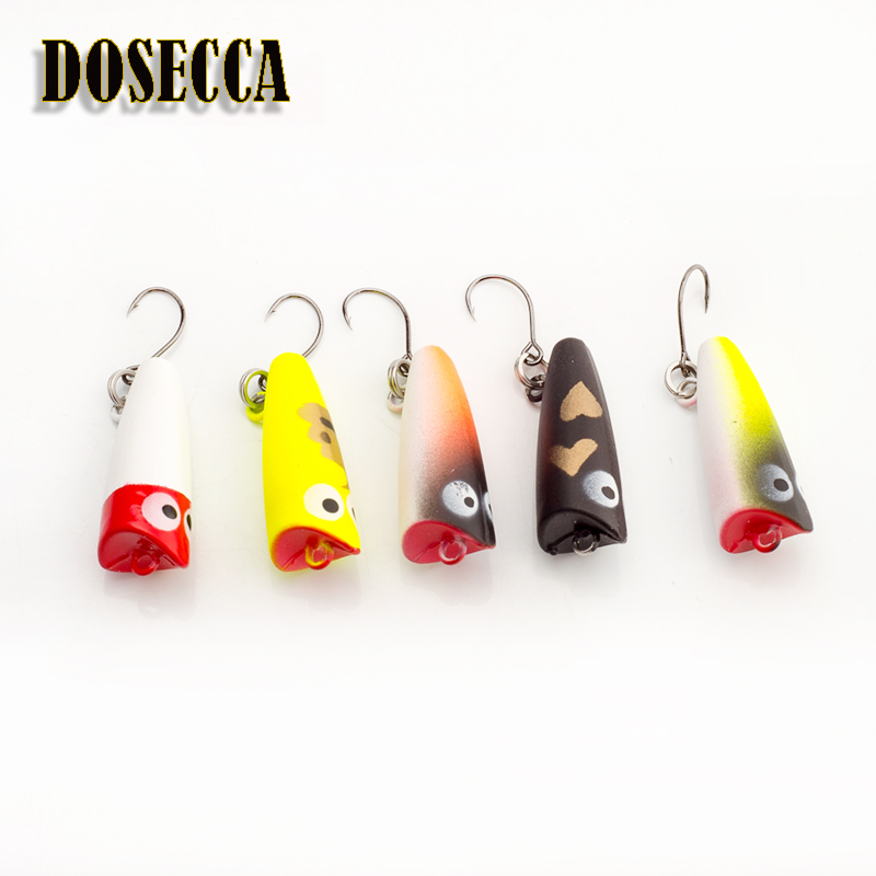1PCS 2,5 cm 1,5g Topwater Köde – Fishing Lure Popper Bewertung und Preis