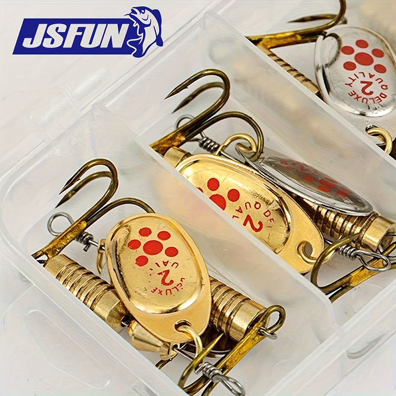 JSFUN 10-teiliges Spinner-Köde – Fishing Lure Blade Bait Bewertung und Preis
