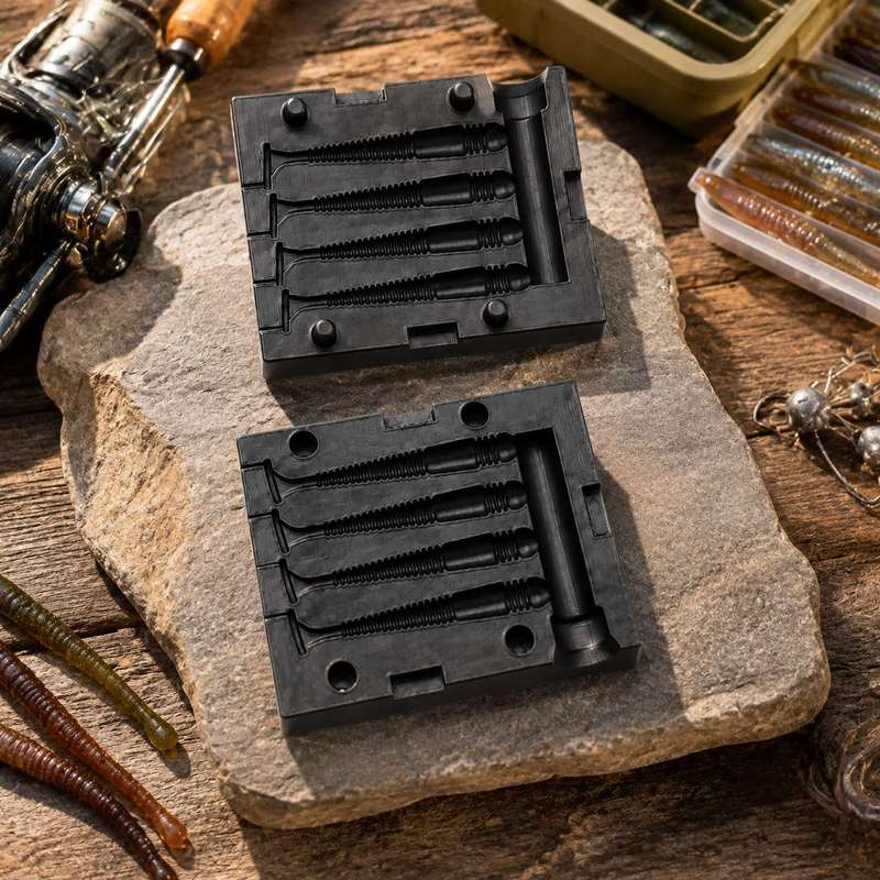 2-Zoll-Weichköder-Gießform, DI – Fishing Lure Making Kit Bewertung und Preis