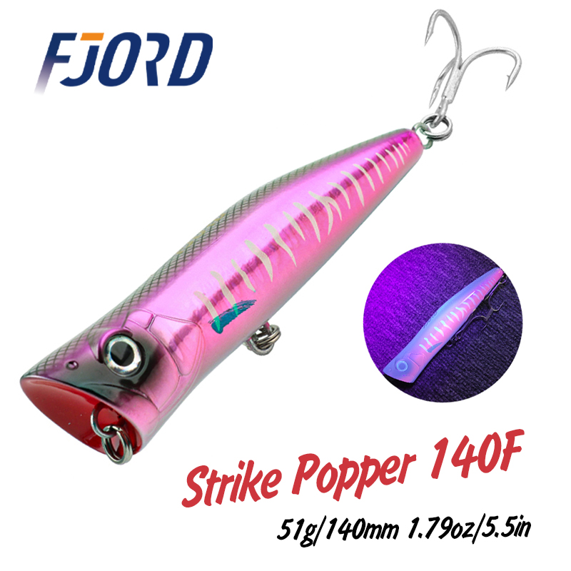 FJORD 140mm 51g Popper Angelkö – Fishing Lure Buzzbait Bewertung und Preis